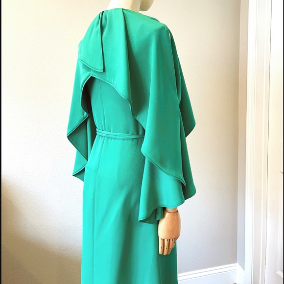 VALENTINO Belted Silk Dress It 38 - Picture 5 of 12